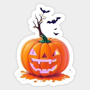 The Pupkin of Halloween Sticker